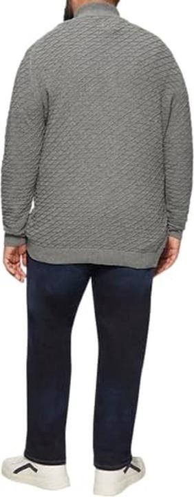 Image du produit S.Oliver Strickpullover Strukturierter Pullover mit Half-Zip (XXL)