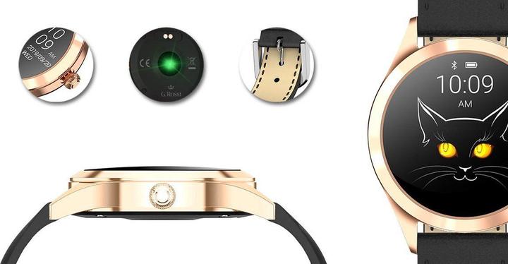 Actual product image Gino Rossi G. Rossi SW017-3 Gold/Black (sg011i) (38 mm)