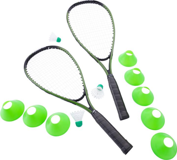 Actual product image Pure Speed badminton set