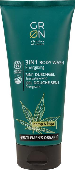 GRN GENTLEMEN'S 3in1 Body Wash Hanf & Hopfen (200 ml)
