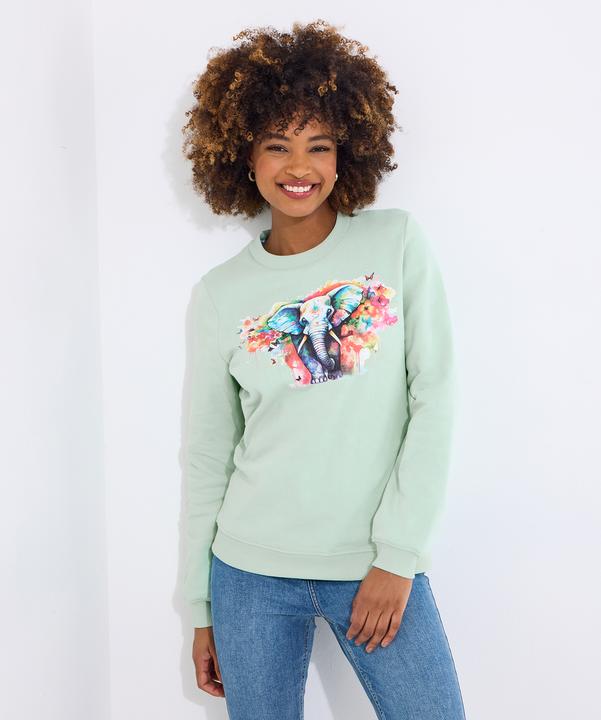 Actual product image Joe Browns Elephant Graphic Sweatshirt (46)