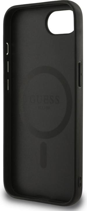 Immagine prodotto Guess Case 4G Flowers Print MagSafe for iPhone 16e black (Apple iPhone 16e)