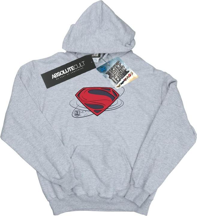 Produktbild Justice League Movie Superman Logo Kapuzenpullover Jungen (140, 146)
