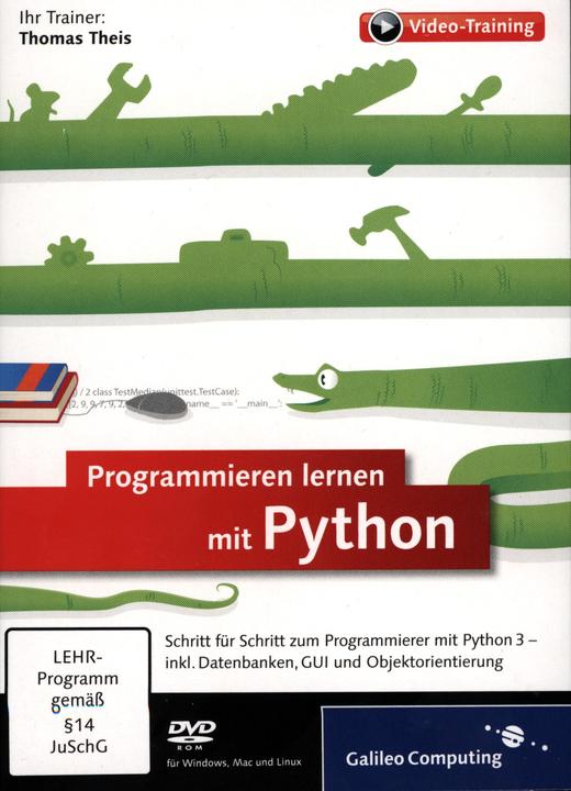 Produktbild Programmieren lernen mit Python (1 User, unbegrenzt)