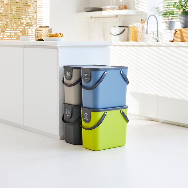 Image du produit Rotho Poubelle ALBULINO, 25L, jaune sp. (25 l)