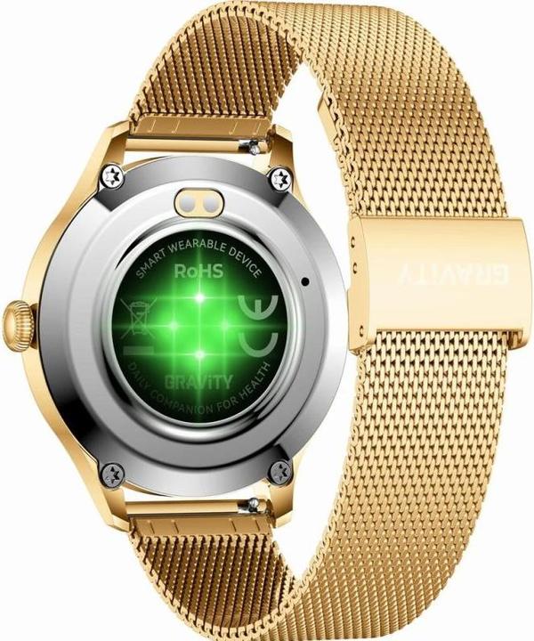 Actual product image Gravity Smartwatch Smartwatch Różowo Złoty 2 Paski GT25-1 PRO (38 mm)