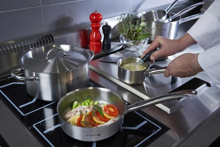 Image du produit de Buyer PRIM'APPETY Sauteuse droite Ø28cm, induction (28 cm, Casserole, Acier inoxydable)