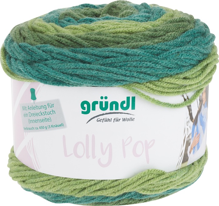 Image du produit Gründl Laine "Lolly Pop", 4 fils, 150 g, env. 240 m (240 m)