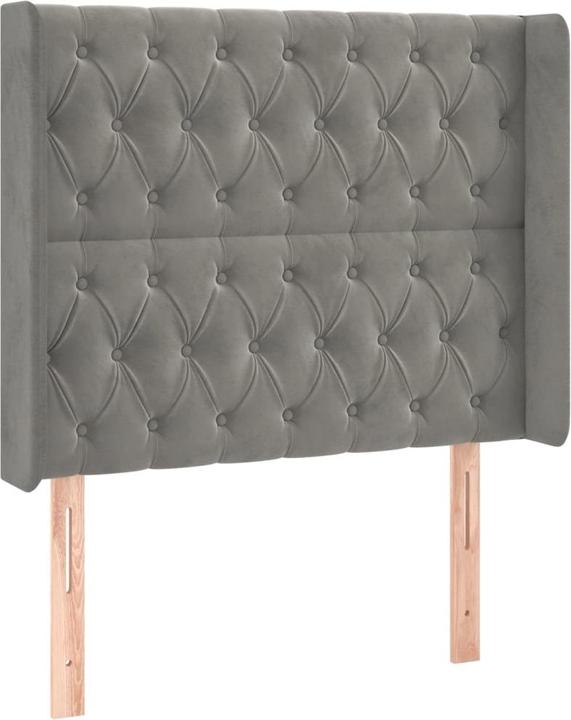 Actual product image vidaXL LED Kopfteil (103 x 16 x 128 cm)