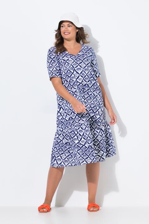 Actual product image Laurasøn Shirt-Kleid, 1/2 Arm, V-Ausschnitt (42)