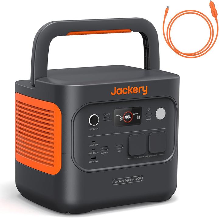 Immagine prodotto Jackery Tragbare Powerstation E2000 v2 (2042 Wh, 17.90 kg)