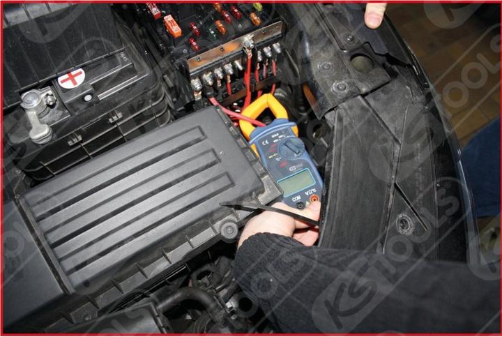 Actual product image KS Tools Digital amp pliers set 600 A, 3 pcs