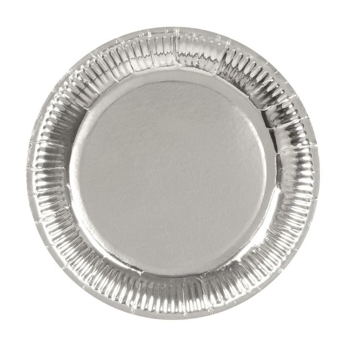 Boland Essteller Pappe Silber 6 Stück 25cm (6x)