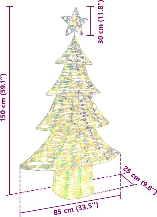 Image du produit vidaXL Weihnachtsdekoration