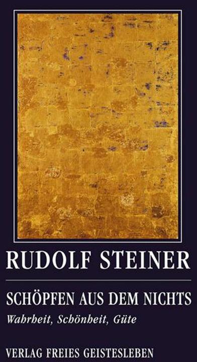 Produktbild Schöpfen aus dem Nichts (Deutsch, Rudolf Steiner, 2020)