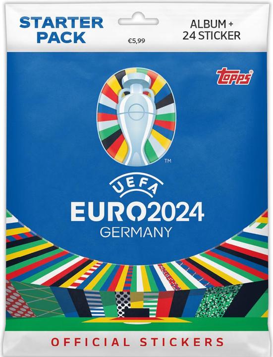 Produktbild Topps Euro 2024 Germany Starter (inkl. 24 Sticker) (Multilingual)