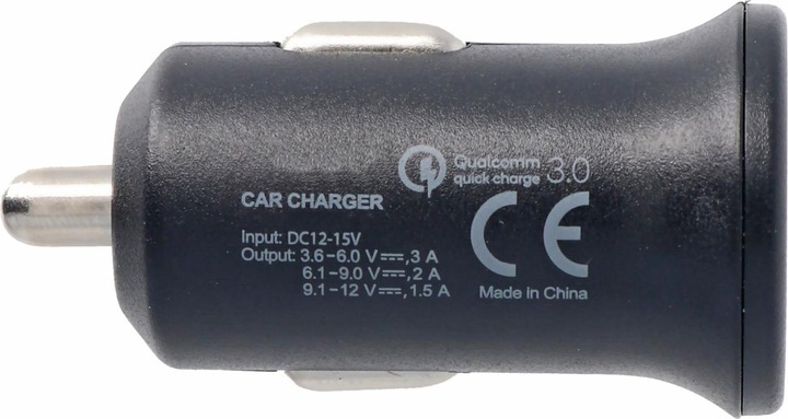 Actual product image Goobay USB Car Quick Charger