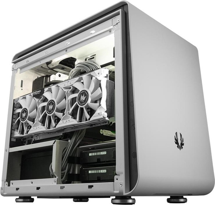 Actual product image BitFenix Phenom Mini-ITX, white, o. NT (Mini-ITX)