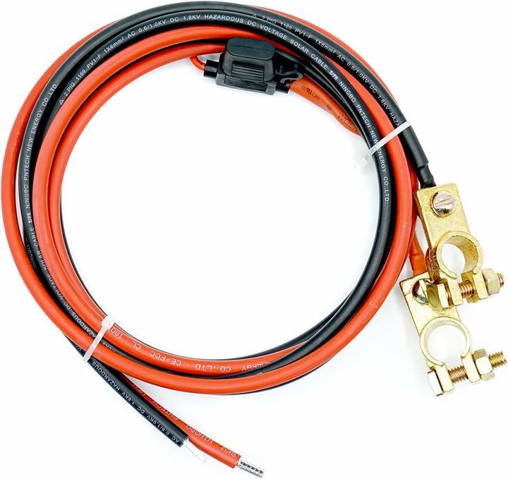 Actual product image Wattstunde 6 mm2 BAKA30, 20A fuse (Solar cable)