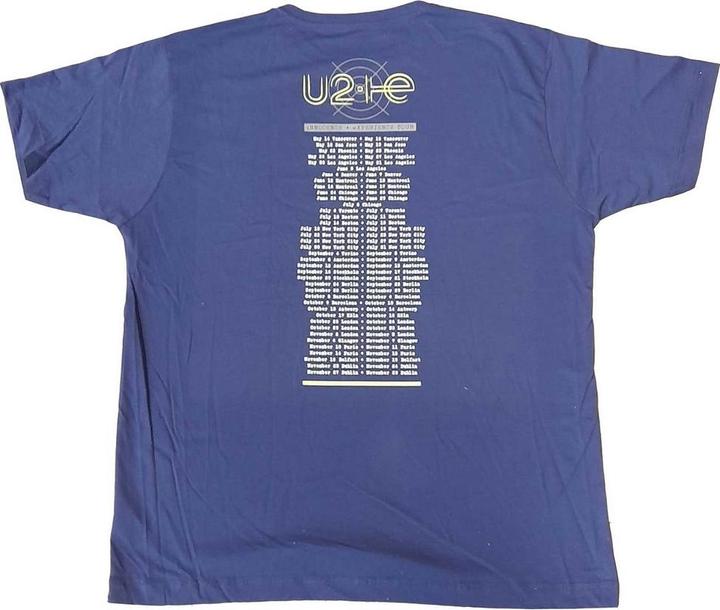 Immagine prodotto Universal Textiles Maglietta Unisex Adulti I+E 2015 Tour Dates (XXL)