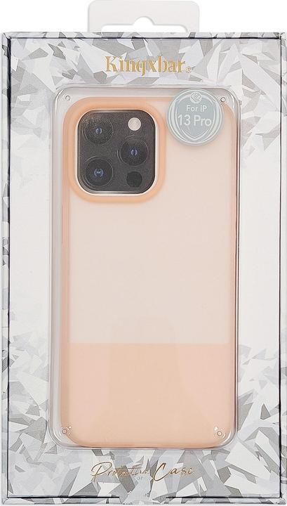 Immagine prodotto Kingxbar Custodia della serie Plain Cover per iPhone 13 Pro Max Custodia in silicone rosa (Apple iPhone 13 Pro Max)
