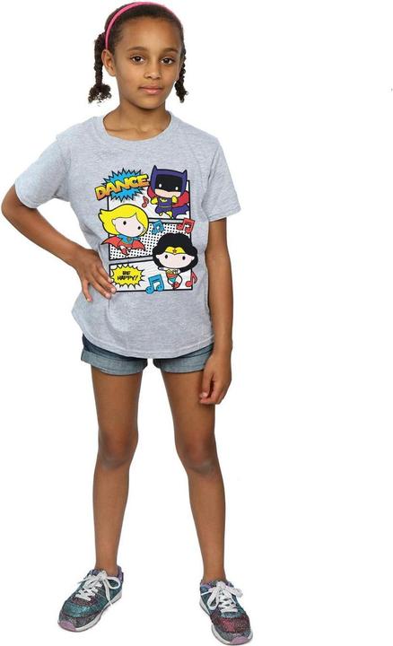 Produktbild Chibi Super Friends Dance TShirt Mädchen (152, 158)