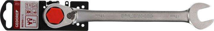 Produktbild Gedore Red red R07200170 Ringratschenmaulschlüssel Rechts/Links SW17 mm 232 mm (17 mm)