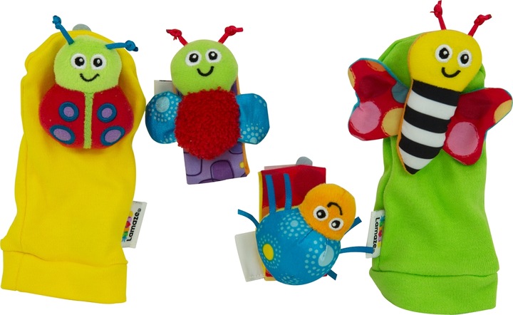 Tomy Hand- und Fussrassel-Set