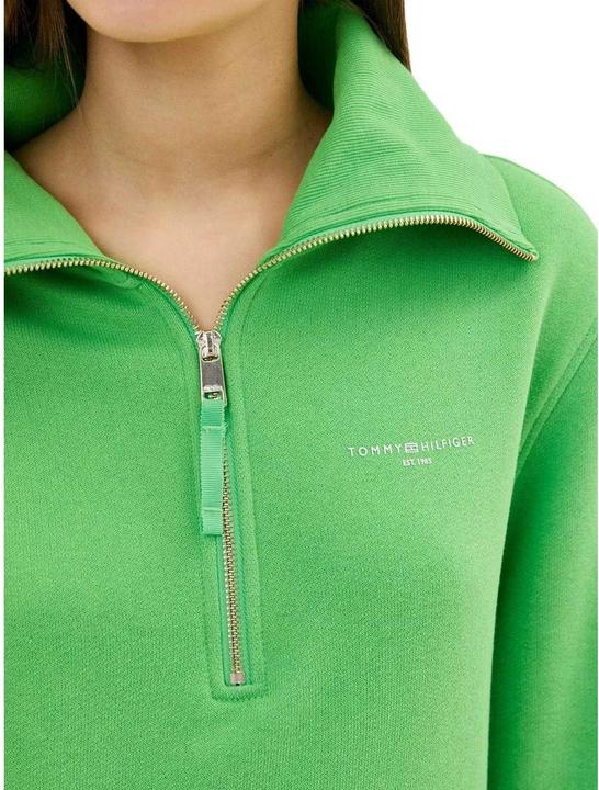 Produktbild Tommy Hilfiger Sweatshirt mit halbem Reissverschluss Schmal (XS)