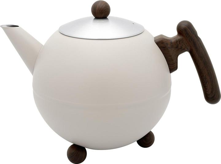Actual product image Bredemeijer Bella Ronde teapot 1.2l beige brown 101016 (1.20 l)
