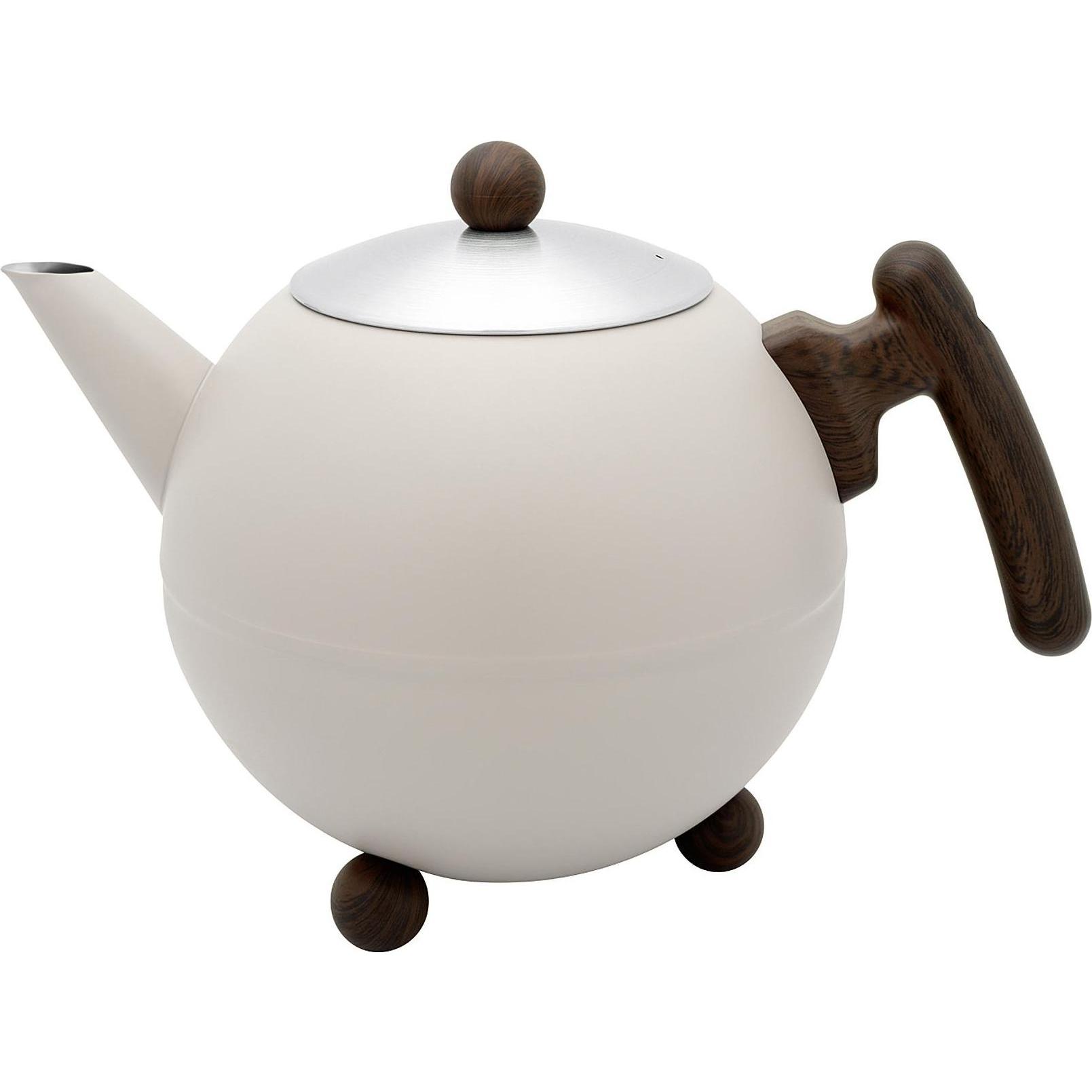 Bredemeijer, Teiera, Bella Ronde teiera 1,2l beige marrone 101016 (1.20 l)