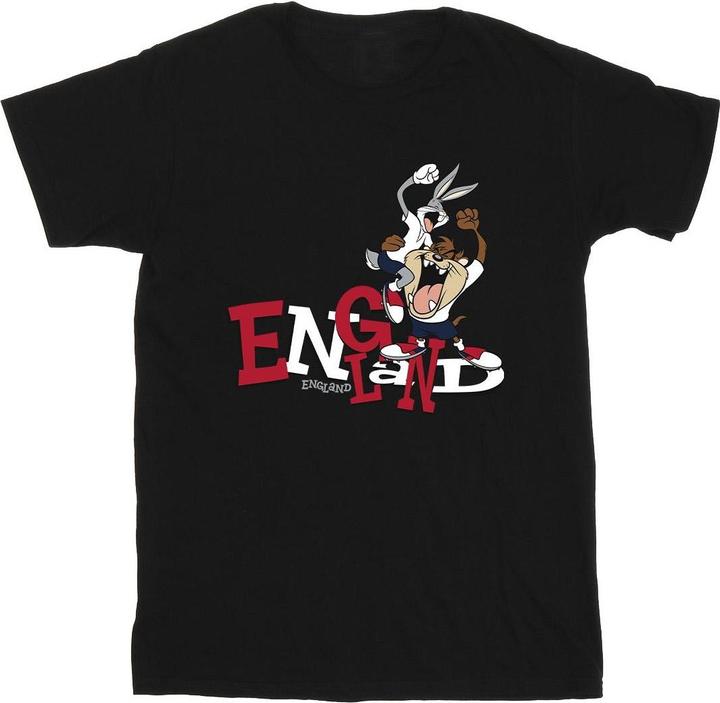 Immagine prodotto Looney Tunes Bugs & Taz England Maglietta Uomo (4XL)