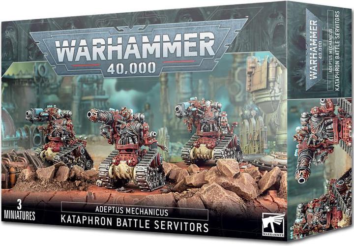 Actual product image Games Workshop Adeptus Mechanicus Kataphron Battle Servitors (Plastic)