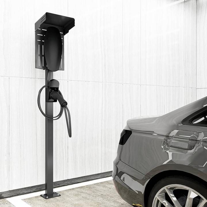 Immagine prodotto LogiLink Supporto a parete con vaschetta per il cavo di ricarica dell'auto