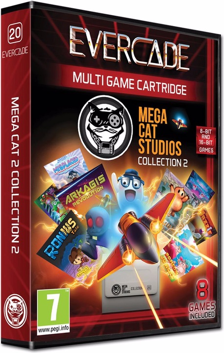 Blaze Evercade Mega Cat 2 Cartridge (Arcade, EN)
