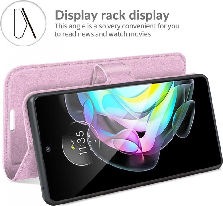 Actual product image Screenguard Motorola Edge 20 Leather Guard Leather Case (Motorola Edge 20)