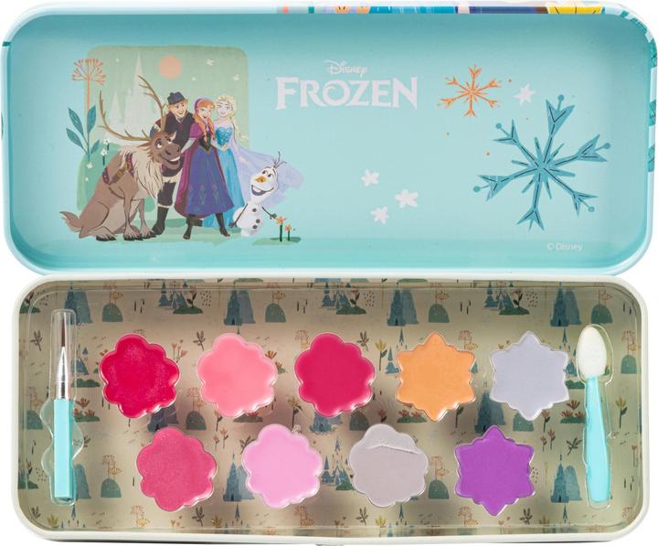 Actual product image Markwins Lip Smacker Frozen Lip & Face Colour Tin Colourful Safe-to-Use Makeup Giftset for Kids