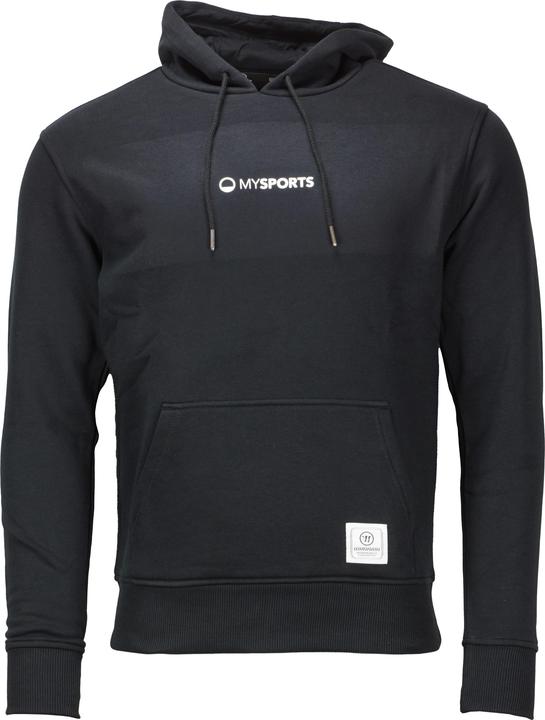Actual product image Warrior HOODY X MYSPORTS SCHWARZ / Farbe: schwarz / Grösse: SR / Grösse: M / Marke: (M)