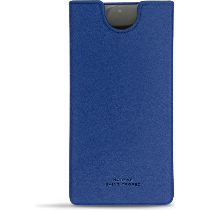 Noreve Lederschutzhülle (Samsung Galaxy Note 10+), Smartphone Hülle, Blau