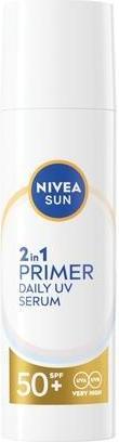 Immagine prodotto NIVEA Sun Uv Face 2 In 1 Primer Serum Spf50+ - High Protection Face Primer And Serum (Crema solare viso, SPF 50+)