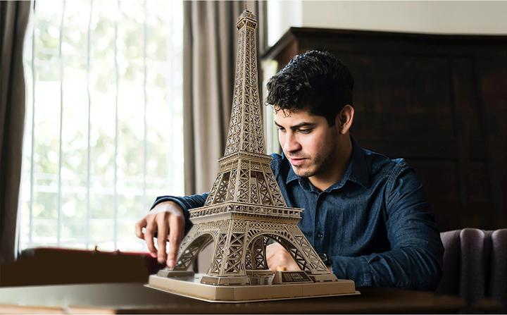 Immagine prodotto Cubicfun PUZZLE 3D Torre Eiffel (La luce) (84 pezzi)
