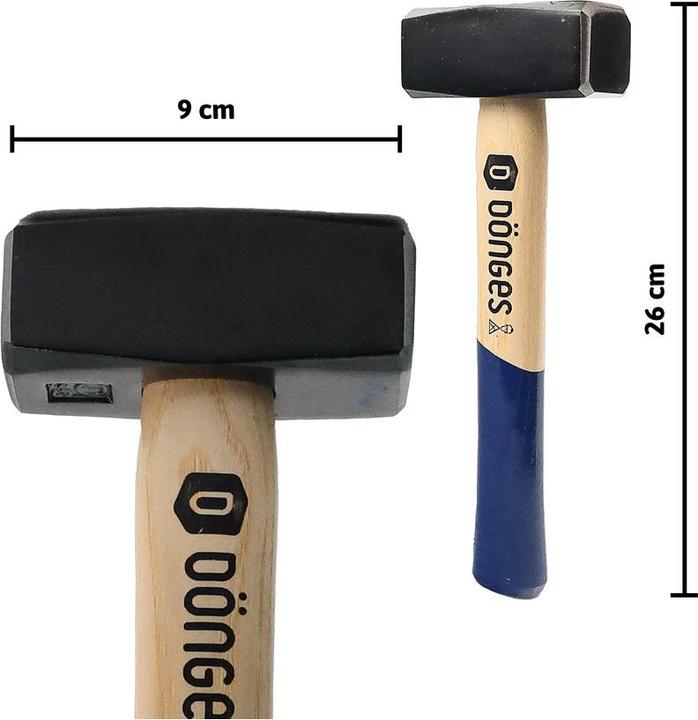 Actual product image Dönges Sledgehammer DIN 6475, 1.000 g (1150 g)
