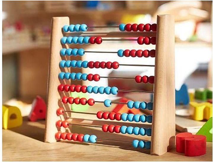 Produktbild Goki Hölzerner Abakus (Deutsch, Französisch, Italienisch, Englisch)