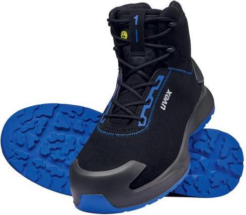 Produktbild Uvex Sports uvex 1 x-craft Stiefel S2 68159 schwarz, blau Weite 12 Grösse 39 (S2, 39)