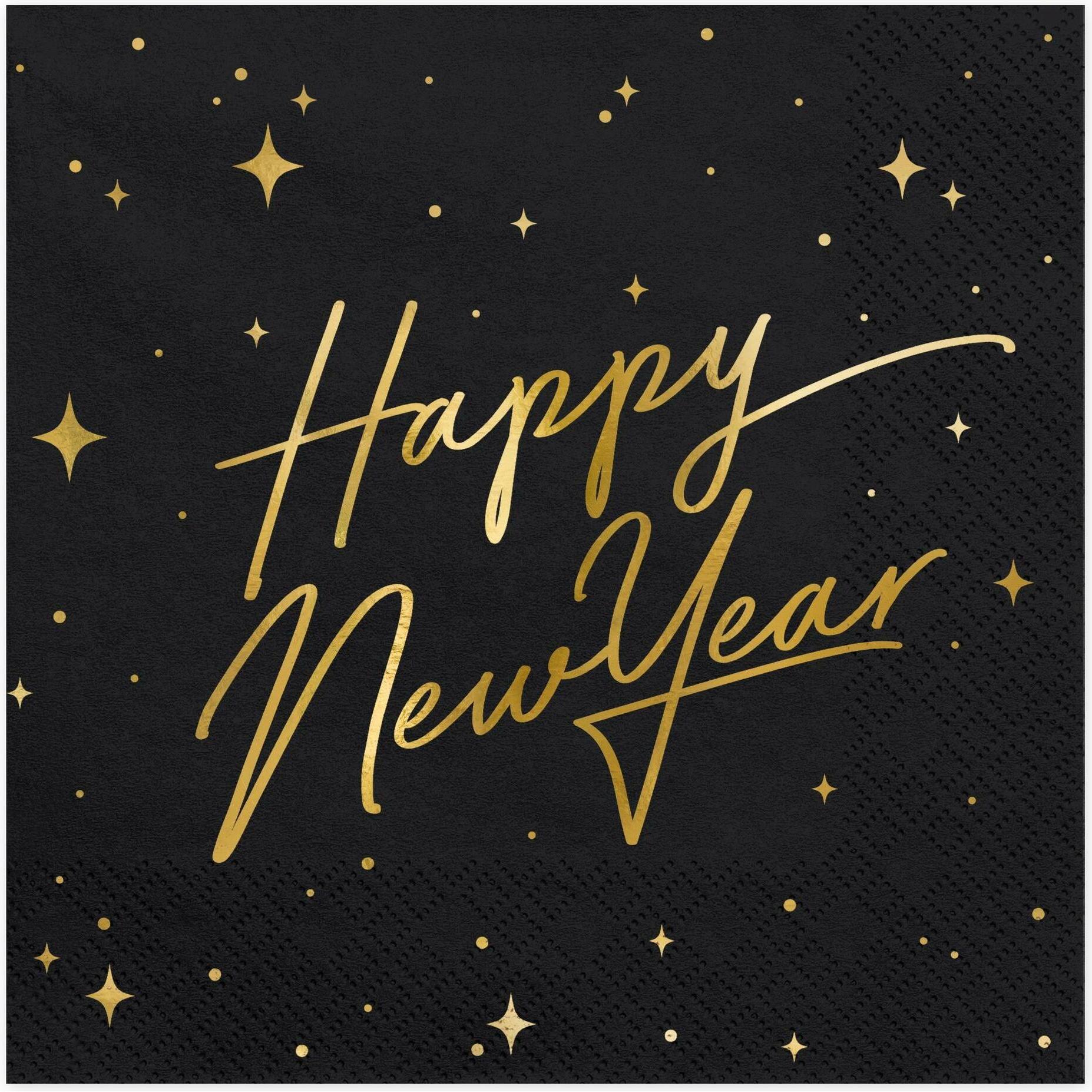 Partydeco, Servietten, Happy (20 x, 33 x 33 cm)