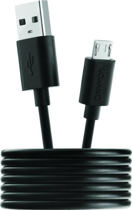 Produktbild Canyon Kabel UM-1 MicroUSB (1 m, USB 2.0, 5 W)