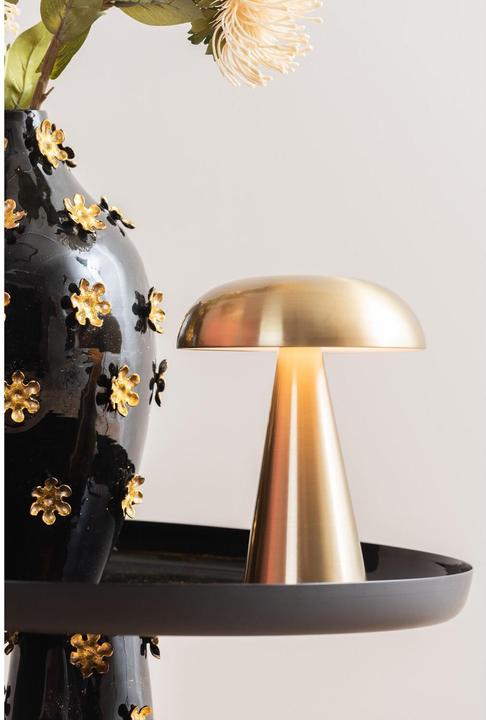 Actual product image Leitmotiv - Tafellamp Rachel LED - Geborsteld goud