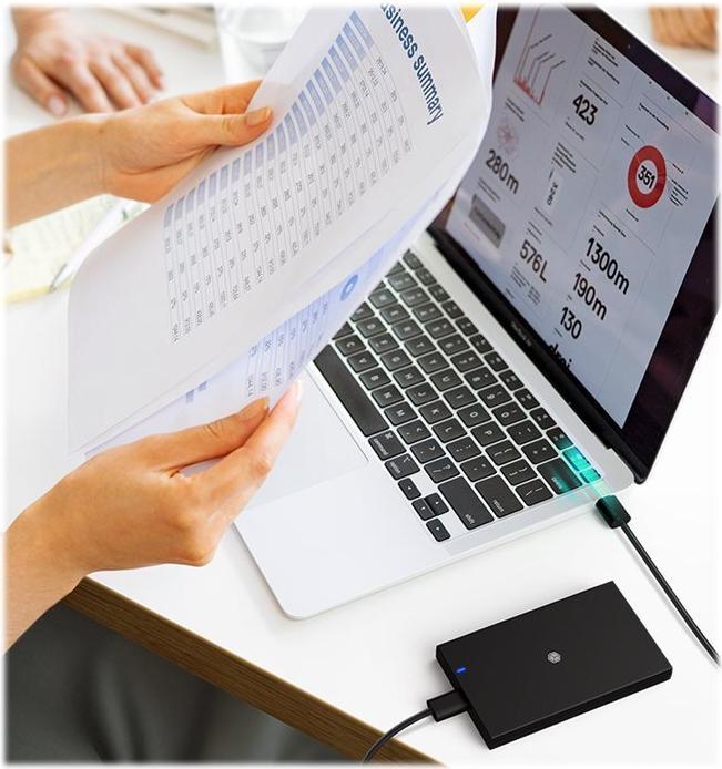 Productafbeelding Icy Box Behuizing voor 1x SSD/HDD, IB-200T-C3 (2.5")