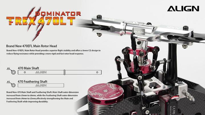 Image du produit Align T-REX 470LT Dominator Combo