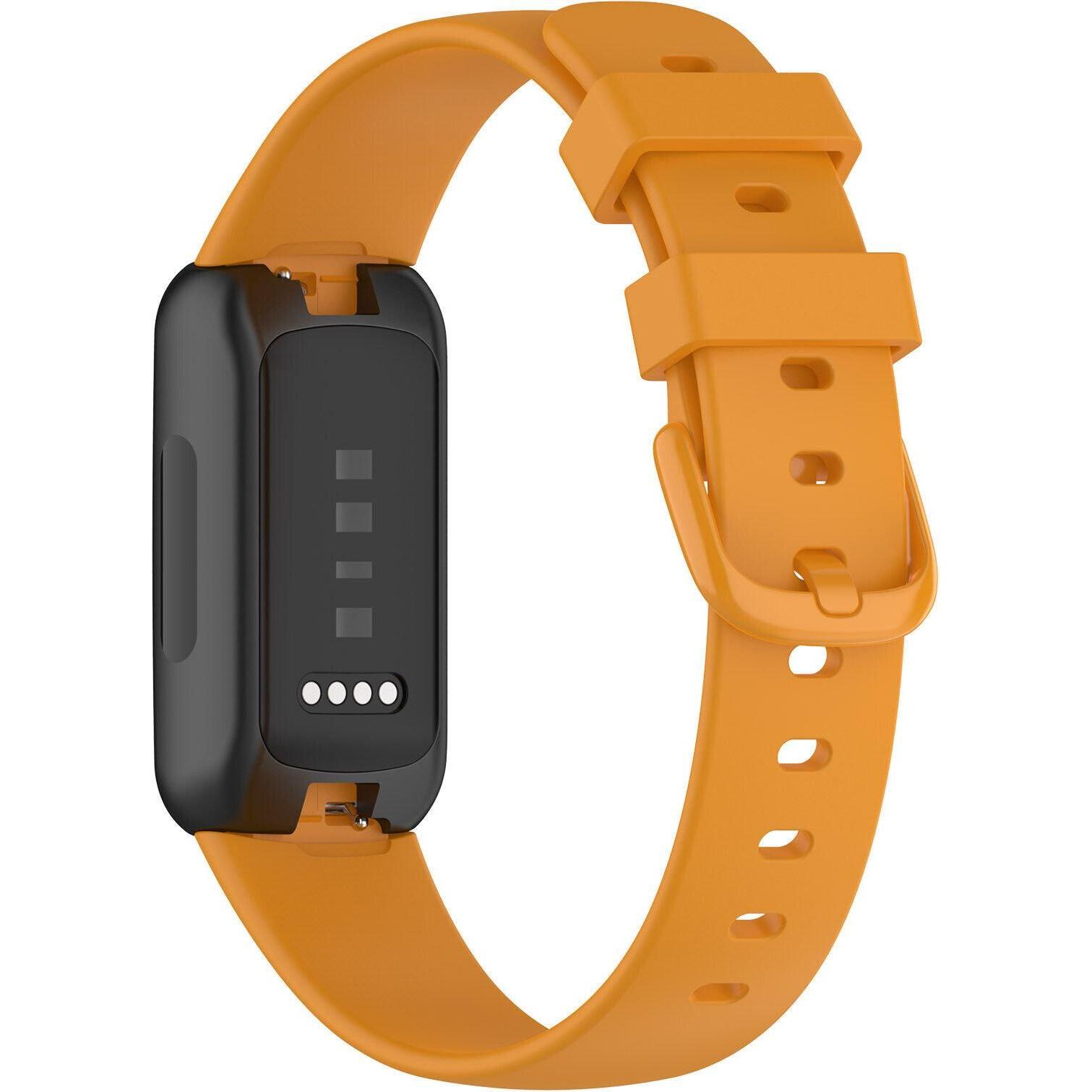 Thumbnail - Strap-it Armband (Silikon, Inspire 3), Uhrenarmband, Orange